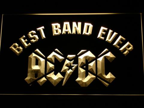 AC DC Star Best Band Ever LED Neon Sign